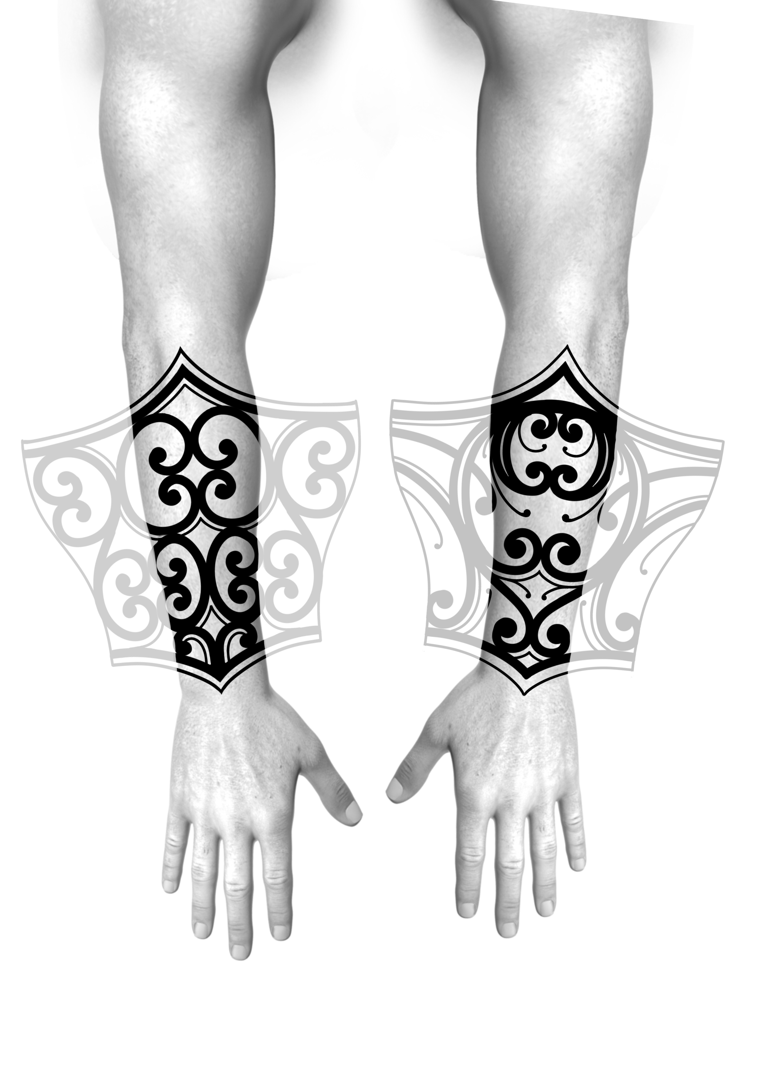 Ornamental Bracers
